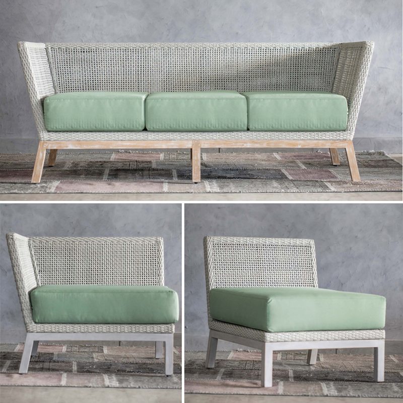 Cesta Weaving Rattan Teak Collection Sofa Expressions Metis
